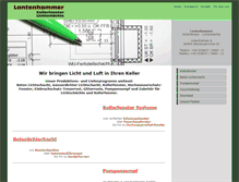 Tablet Screenshot of lantenhammer.net